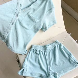 Frankie’s Bikinis terry cloth set